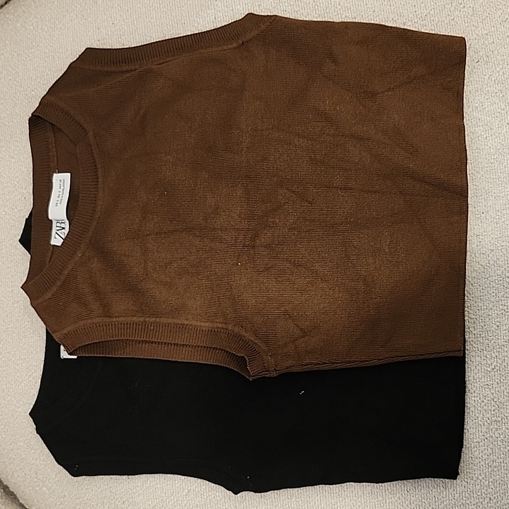Zara Crop Tops Set of 2
